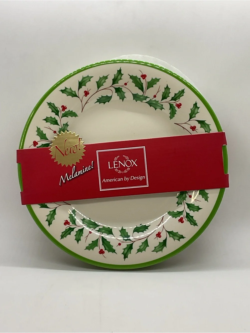 New Lenox Holiday Melamine Accent Plate Set